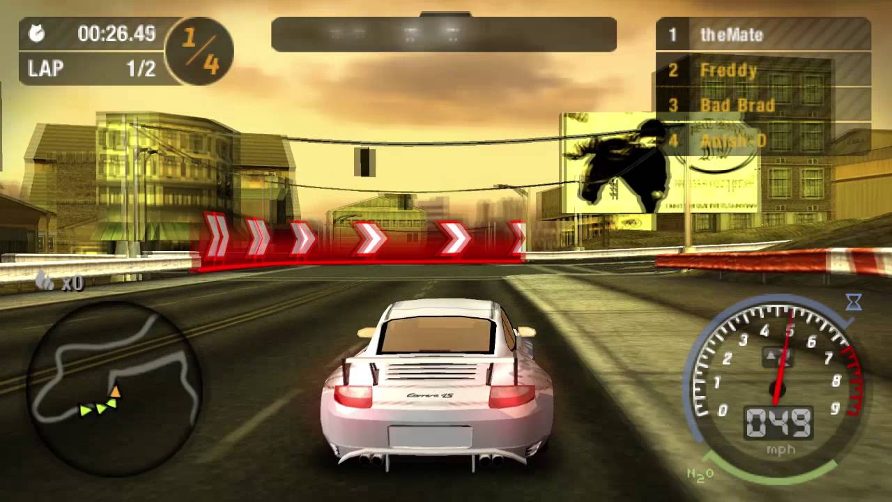 PS2 Need Speed: Most Wanted